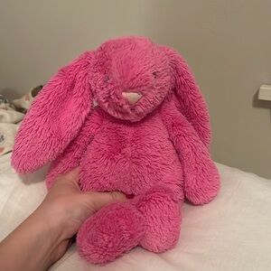 Hot pink Jellycat Bunny